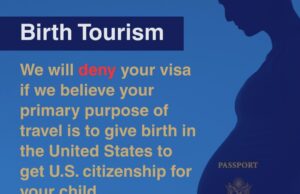 U.S to deny visa to pregnant people travelling to give birth so their children can become American citizens U.S to deny visa to pregnant people travelling to give birth