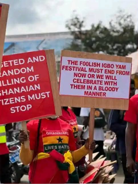 Reactions as "Nigeria Must Go" protests erupt in Ghana