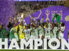 Super Falcons squad received by the First Lady, Senator Remi Tinubu at the State House Super Falcons squad received by the First Lady, Senator Remi Tinubu at the State House
