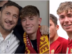 Football legend, Francesco Totti(s) son retires from football at just 19 due to ”intense pressure from comparisons to his father” Football legend, Francesco Totti(s) son retires from football