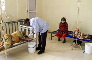 WHO reports 100,000 cholera cases in Sudan