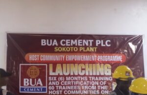 BUA cement unveils vocational training for 60 youths in Sokoto Bua Cement